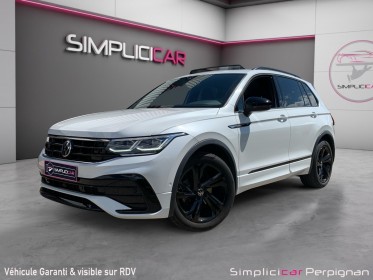 Volkswagen tiguan 2.0 tdi 150ch dsg7 pack black r-line / matrix led's / iq.drive / garantie 12 mois occasion simplicicar...