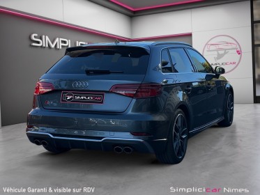 Audi s3 sportback 50 tfsi 300 s tronic 7 quattro - bang  olufsen - carplay - garantie 12 mois occasion simplicicar nimes - rb...