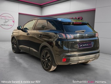 Peugeot 3008 130ch eat8 gt black pack - caméra 360 - carplay - régul adapt - garantie 12 mois occasion simplicicar nimes -...