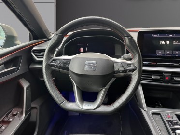 Seat leon 105 ch fr - garantie 12 mois / camera de recule / eclairage d'ambiance led / aide au stationnement occasion paris...