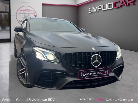 Mercedes classe e 63 s amg 9g-tronic 4-matic occasion simplicicar livry gargan simplicicar simplicibike france