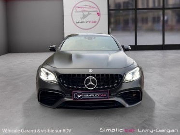 Mercedes classe e 63 s amg 9g-tronic 4-matic occasion simplicicar livry gargan simplicicar simplicibike france