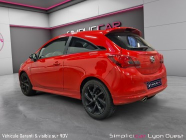 Opel corsa 1.4 turbo 100 ch black edition - garantie 12 mois occasion simplicicar lyon ouest simplicicar simplicibike france