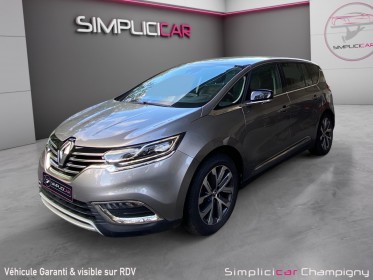 Renault espace v dci 160 energy twin turbo intens edc 7 places-cuir-ordinateur de bord-caméra de recul occasion...