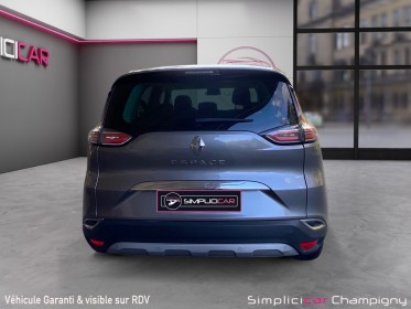 Renault espace v dci 160 energy twin turbo intens edc 7 places-cuir-ordinateur de bord-caméra de recul occasion...