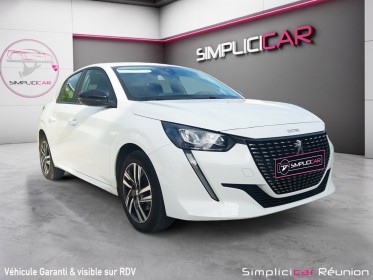 Peugeot 208 1.5 bluehdi 100 ss bvm6  finition allure / caméra 360 / feux autos / essuis glaces auto occasion réunion ville...