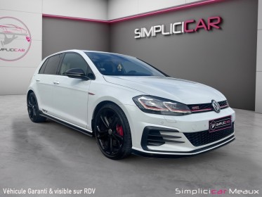 Volkswagen golf 2.0 tsi 290 dsg7 gti tcr entretiens vw occasion simplicicar meaux simplicicar simplicibike france