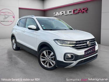 Volkswagen t-cross 1.0 tsi 115 start/stop bvm6 carat siége chauffant apple carplay démarrage sans clé chargeur...