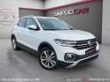 Volkswagen t-cross 1.0 tsi 115 start/stop bvm6 carat siége chauffant apple carplay démarrage sans clé chargeur...