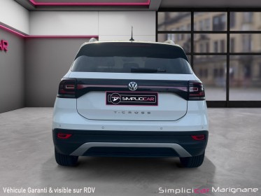 Volkswagen t-cross 1.0 tsi 115 start/stop bvm6 carat siége chauffant apple carplay démarrage sans clé chargeur...