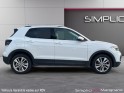Volkswagen t-cross 1.0 tsi 115 start/stop bvm6 carat siége chauffant apple carplay démarrage sans clé chargeur...