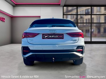 Audi q3 sportback 35 tdi 150 ch s tronic 7 quattro s line attelage hayon électrique garantie 12 mois occasion simplicicar...