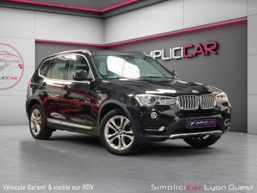 Bmw x3 f25 lci xdrive20d 190ch xline a - garantie 12 mois occasion simplicicar lyon ouest simplicicar simplicibike france