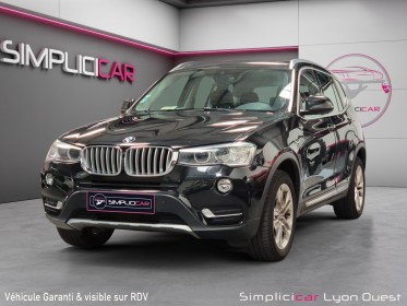 Bmw x3 f25 lci xdrive20d 190ch xline a - garantie 12 mois occasion simplicicar lyon ouest simplicicar simplicibike france