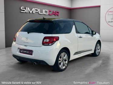 Citroen ds3 vti 120 airdream so chic garantie 12 mois occasion simplicicar toulon est simplicicar simplicibike france