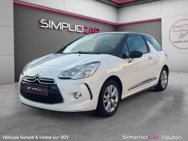 Citroen ds3 vti 120 airdream so chic garantie 12 mois occasion simplicicar toulon est simplicicar simplicibike france