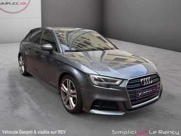 Audi a3 sportback 35 tfsi cod 150 s tronic 7 s line plus /garantie 12 mois occasion simplicicar le raincy simplicicar...