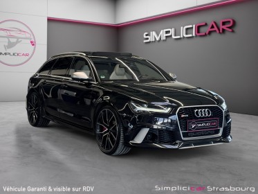 Audi rs6 avant performance v8 4.0 tfsi 605 quattro tiptronic 8 bangolufsen 3d - matrix led - toit ouvrant - camera -...
