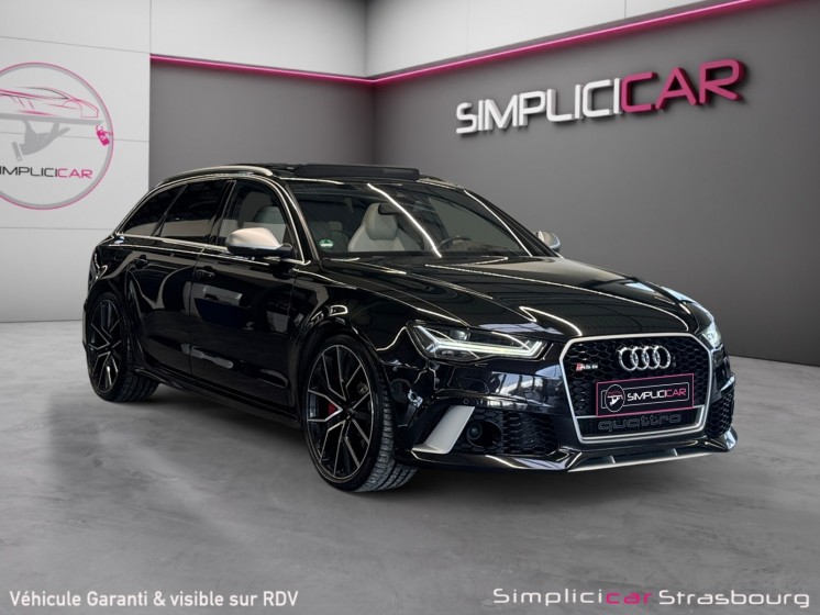 Audi rs6 avant performance v8 4.0 tfsi 605 quattro tiptronic 8 bangolufsen 3d - matrix led - toit ouvrant - camera -...