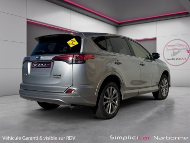 Toyota rav4 hybride 2018 197ch awd silver edition entretien toyota siège chauffant garantie 12 mois occasion simplicicar...