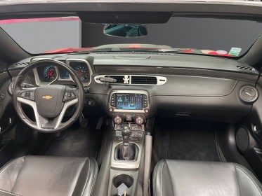 Chevrolet camaro cabriolet v8 6.2 432ch - suivi complet- état proche neuf - garantie 12 mois- occasion simplicicar lyon...