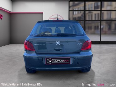 Peugeot 307 1.6e confort pack occasion  simplicicar nice - pfvauto simplicicar simplicibike france