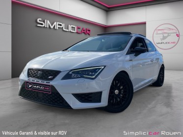 Seat leon sc 2.0 tsi 280 cupra dsg6 garantie 12 mois occasion simplicicar rouen simplicicar simplicibike france