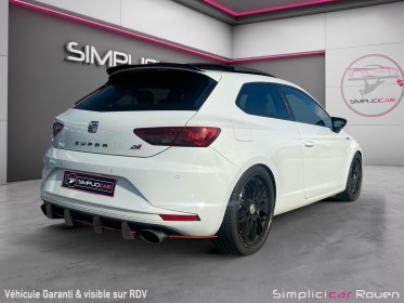 Seat leon sc 2.0 tsi 280 cupra dsg6 garantie 12 mois occasion simplicicar rouen simplicicar simplicibike france