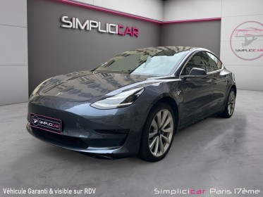 Tesla model 3 standard range plus rwd occasion paris 17ème (75)(porte maillot) simplicicar simplicibike france
