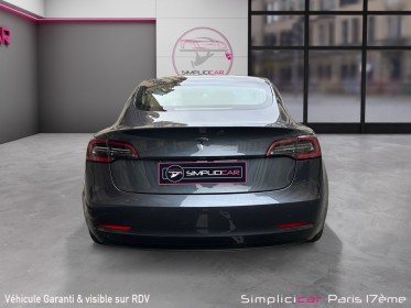 Tesla model 3 standard range plus rwd occasion paris 17ème (75)(porte maillot) simplicicar simplicibike france