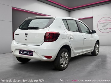 Dacia sandero sce 75 city  - dacia sandero - garantie 12 mois - climatisation occasion simplicicar les sables-d'olonne...