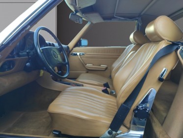 Mercedes-benz 560 sl 5.6l v8 r 107 sl cabriolet occasion simplicicar reims simplicicar simplicibike france