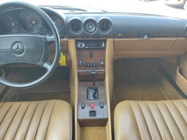 Mercedes-benz 560 sl 5.6l v8 r 107 sl cabriolet occasion simplicicar reims simplicicar simplicibike france