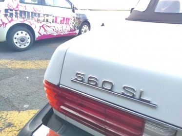 Mercedes-benz 560 sl 5.6l v8 r 107 sl cabriolet occasion simplicicar reims simplicicar simplicibike france