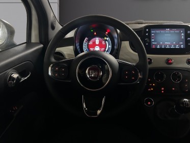 Fiat 500 70ch gelato, carplay, radar av/ar, climatisation, garantie 12 mois. occasion simplicicar villejuif  simplicicar...
