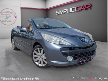 Peugeot 207 cc 1.6 vti 16v 120ch féline a car play, cameras de recul, garantie 12 mois occasion simplicicar frejus ...