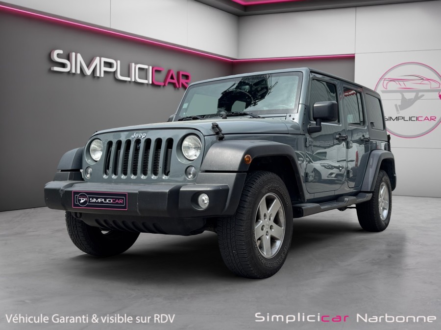 JEEP d'occasion WRANGLER UNLIMITED 2.8 CRD 200 WRANGLER X BA sport de