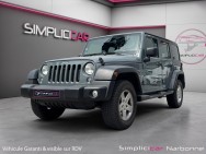 JEEP d'occasion WRANGLER UNLIMITED 2.8 CRD 200 WRANGLER X BA sport de