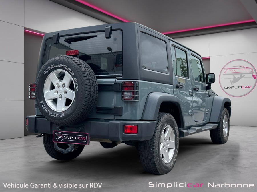 JEEP d'occasion WRANGLER UNLIMITED 2.8 CRD 200 WRANGLER X BA sport de