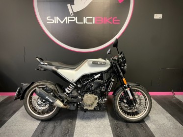 Husqvarna vitpilen 401 garantie 12 mois occasion parc moto simplicicar lyon ouest simplicicar simplicibike france