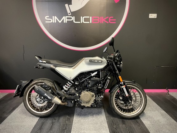 Husqvarna vitpilen 401 garantie 12 mois occasion parc moto simplicicar lyon ouest simplicicar simplicibike france