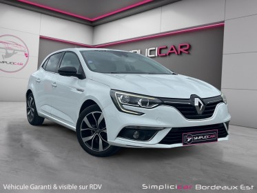 Renault megane iv berline tce 100 energy limited car play regulateur gps garantie 12 mois occasion simplicicar bordeaux ...