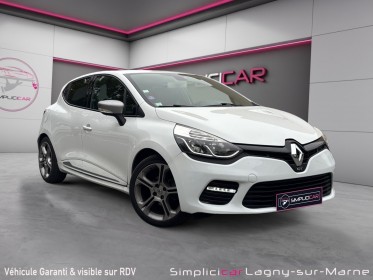 Renault clio iv tce 120 gt edc - camera de recul - sieges chauffants - sellerie cuir  - regulateur / limiteur de vitesse...