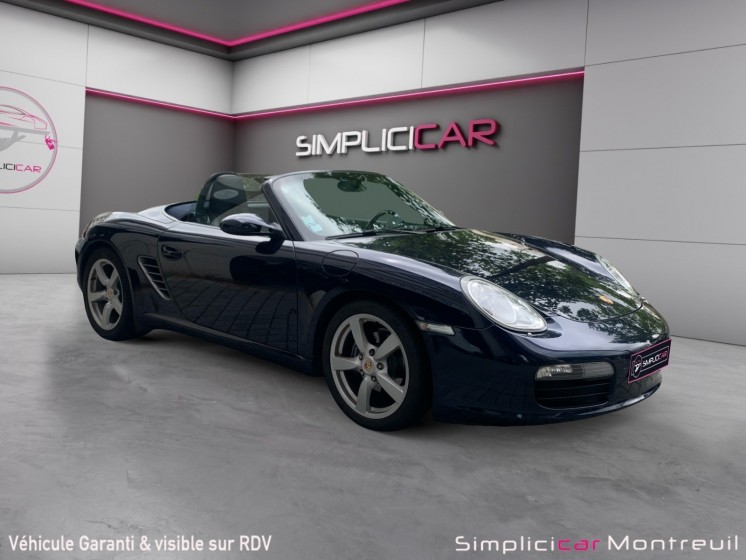 Porsche boxster 2.7i 245 ch tiptronic s a  cabriolet garantie 12 mois occasion montreuil (porte de vincennes)(75) simplicicar...
