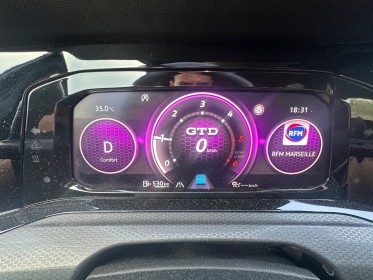 Volkswagen golf full entretien vw gtd dsg7 scr 2.0 tdi 200 garanti vw jusqu'en 2026 occasion avignon (84) simplicicar...