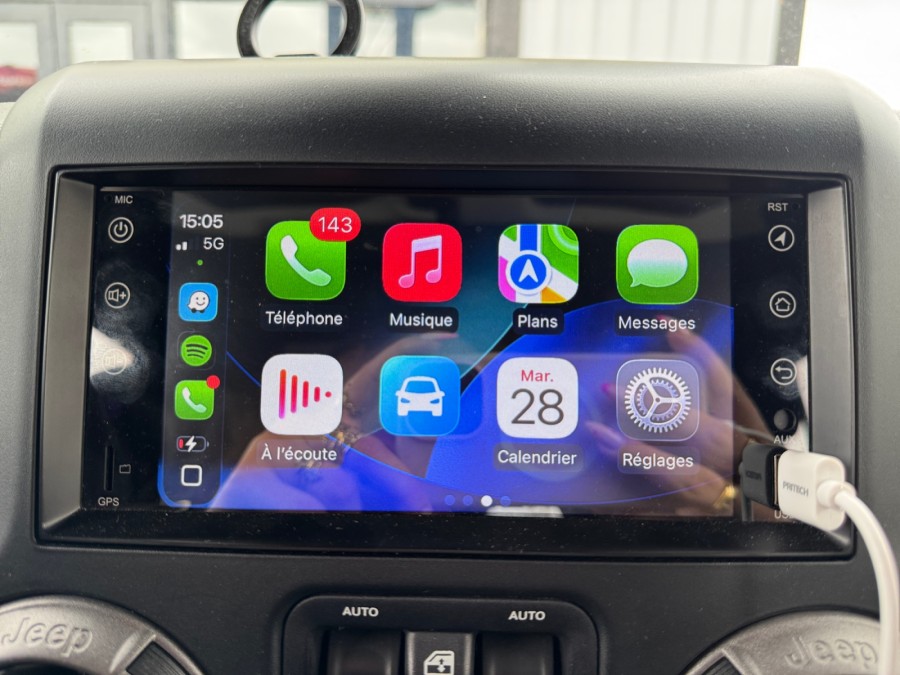 JEEP d'occasion WRANGLER UNLIMITED 2.8 CRD 200 WRANGLER X BA sport de