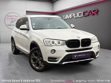 Bmw x3 f25 lci xdrive20d 190ch xline a - phase 2 occasion simplicicar lagny  simplicicar simplicibike france