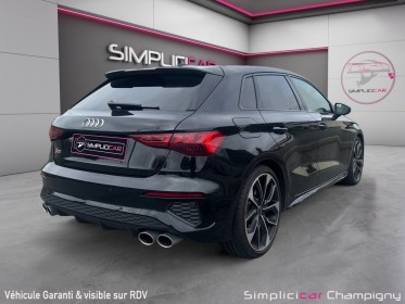 Audi s3 sportback tfsi 310 s tronic 7 quattro occasion champigny-sur-marne (94) simplicicar simplicibike france