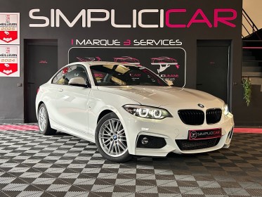 Bmw serie 2 coupe f22 lci 218d 150 ch m sport - garantie 12 mois - occasion  simplicicar aix les bains simplicicar...