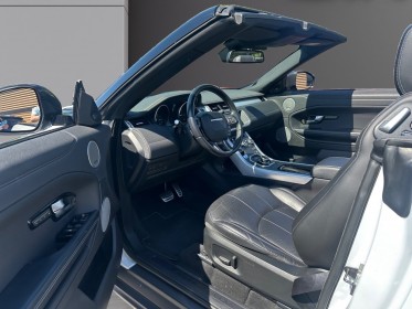 Land rover range rover evoque cabriolet hse dynamic td4 150 bva - faible km - suivi - blanc nacre - occasion simplicicar...